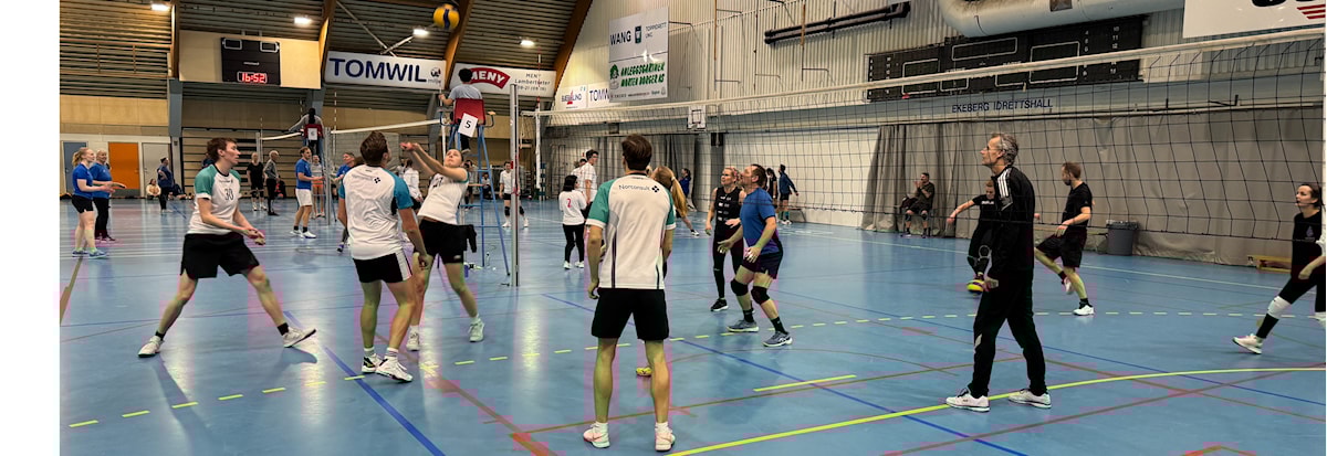 Volleyballkamp mot OUS